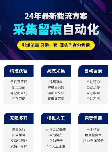 抖、快、红薯、Tiktok短视频直播间精准截流获客-巨量笔记